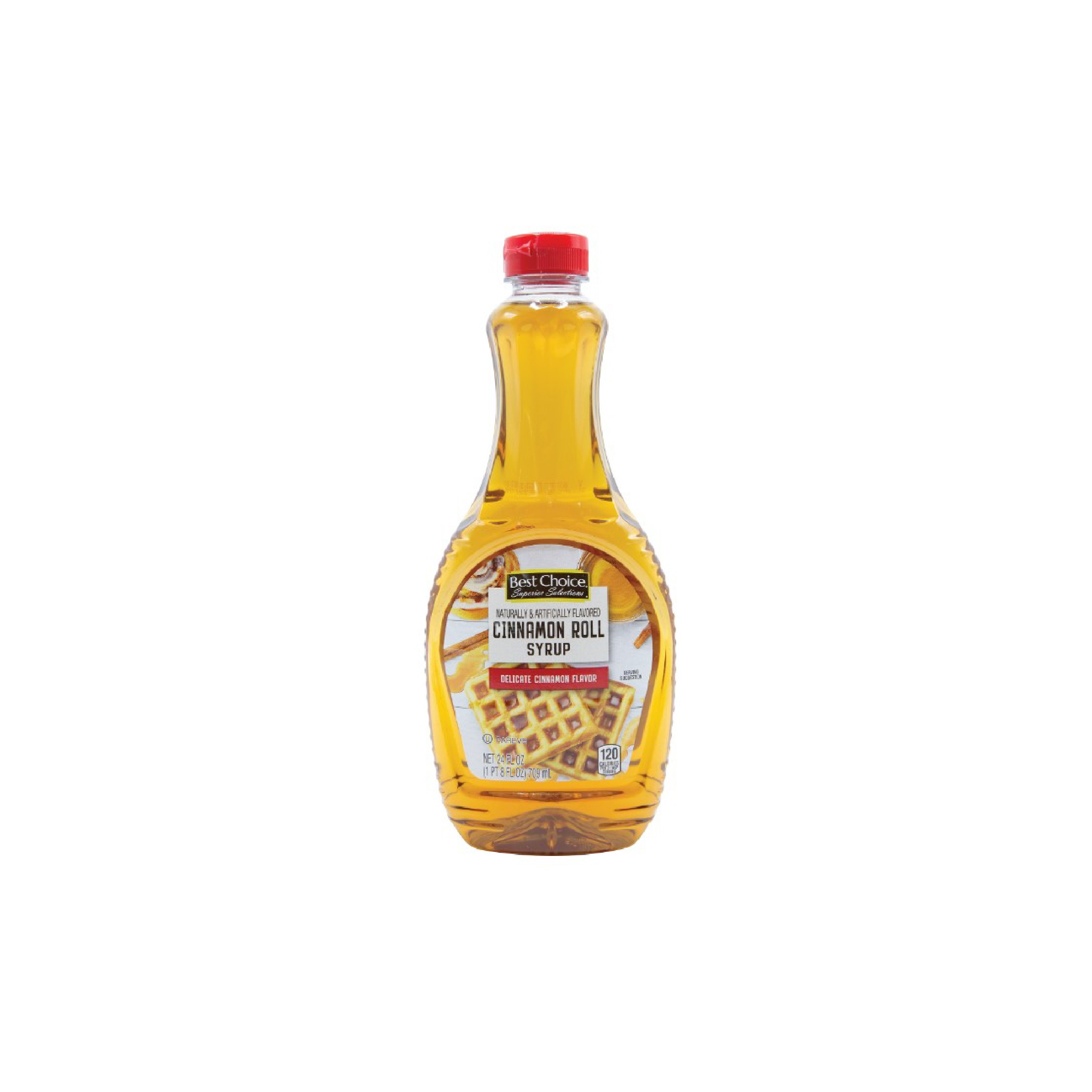 BEST CHOICE CINNAMON ROLL SYRUP          24 OZ