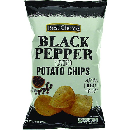 BEST CH BLK PEP CHIPS                    7.75 OZ