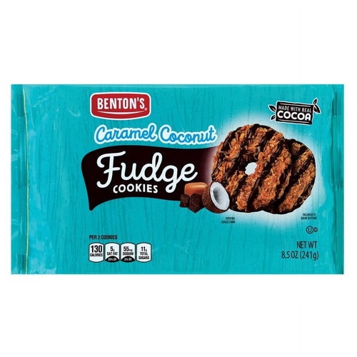 BEST C CARAMEL COCONUT FUDGE COOKIES 8.5 OZ
