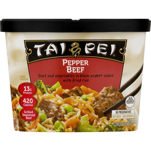 TAI PEI BEEF & PEPPE 10 OZ