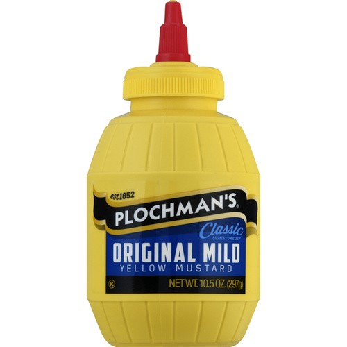 PLOCHMANS Yellow Mustard 10.5 OZ