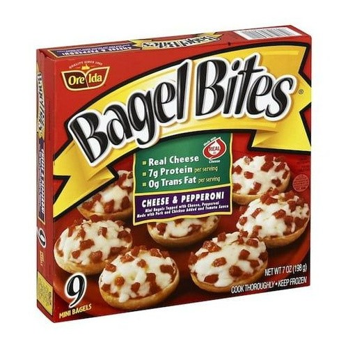 BAGEL BITES PEPPERONI&CHEESE 7 OZ