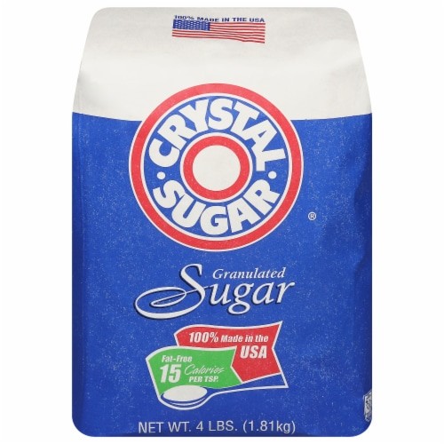Crystal Granulated Sugar 4 Lbs