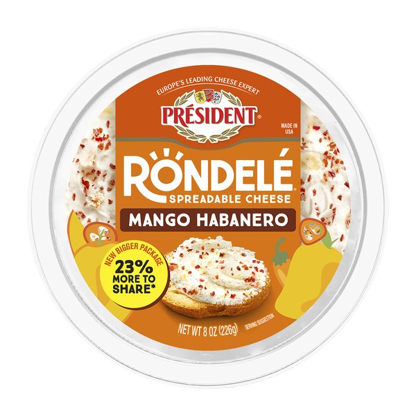 PRESIDENT RONDELE MANGO HABANERO         8 OZ