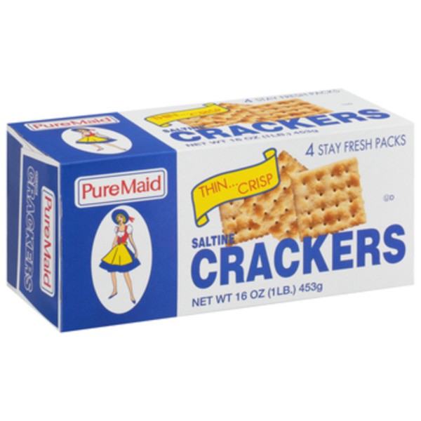 PURE MAID SALTINES 1 PACK
