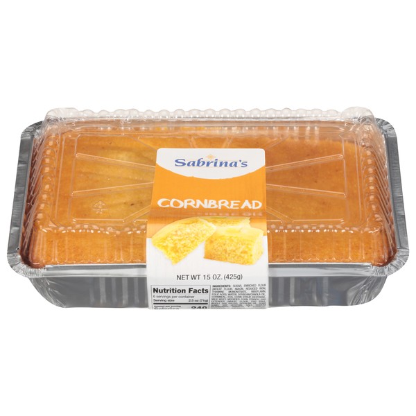 SABRINAS CORNBREAD 15 OZ
