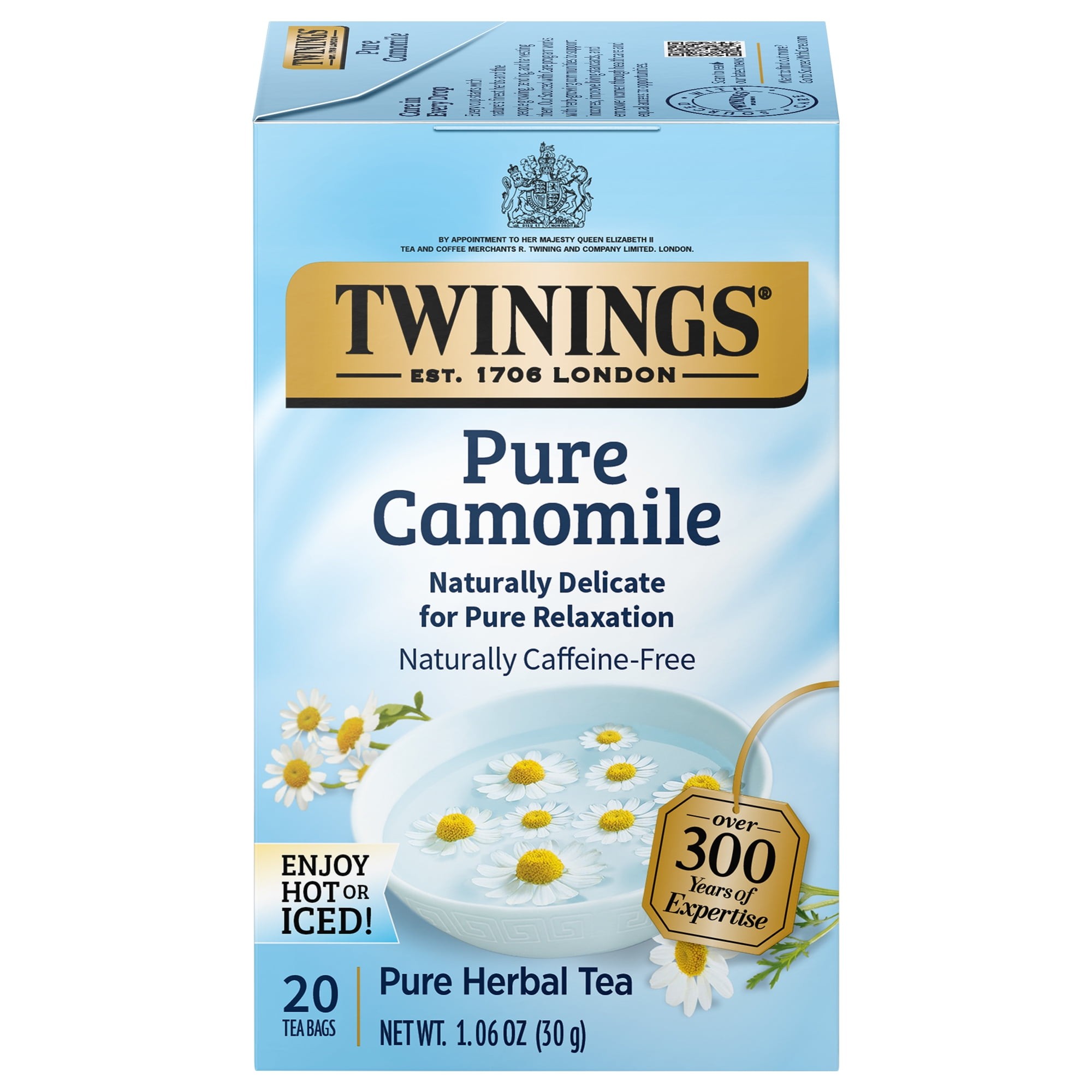 TWINNING PURE CAMOMILE TEA 20 COUNT