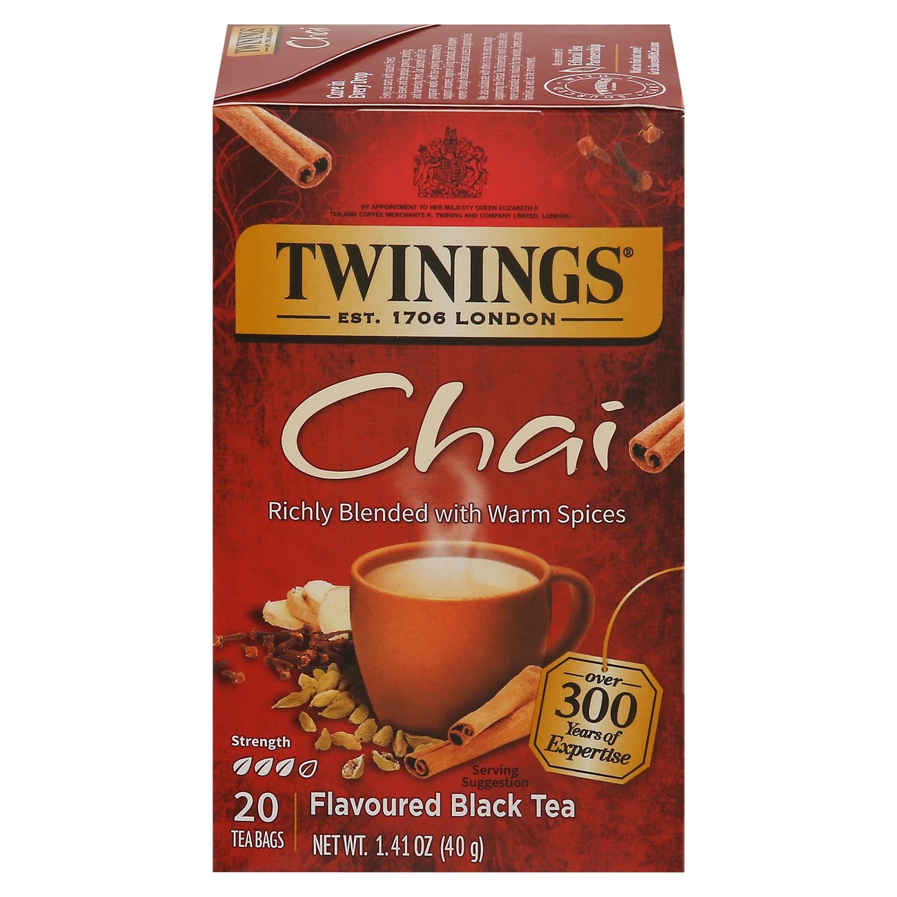 TWINNING CHAI BLACK 20 COUNT