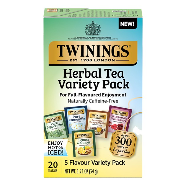 TWININGS ASSORTED HERBAL TEA 20 PCS