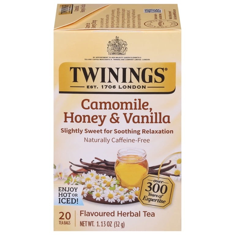 TWININGS CHAMOMILE HONEY VANILLA 20 Each