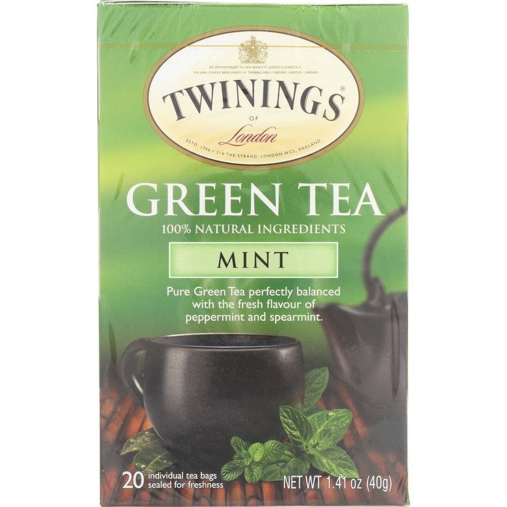 Twinings Green Tea W/ Mint 40 GM