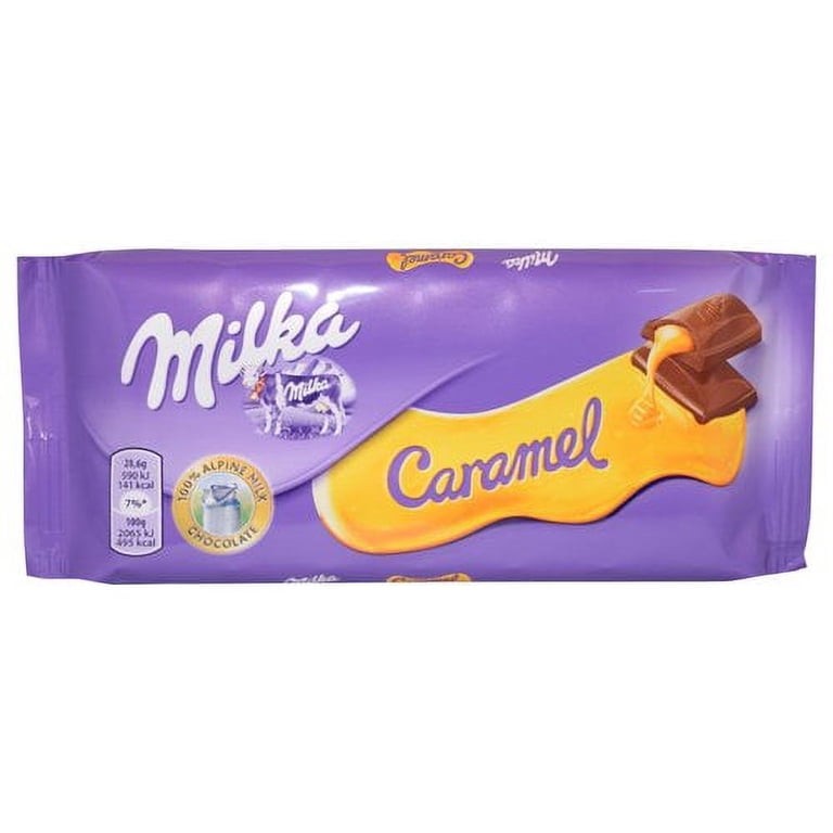 MILKA CARAMEL 100 GM