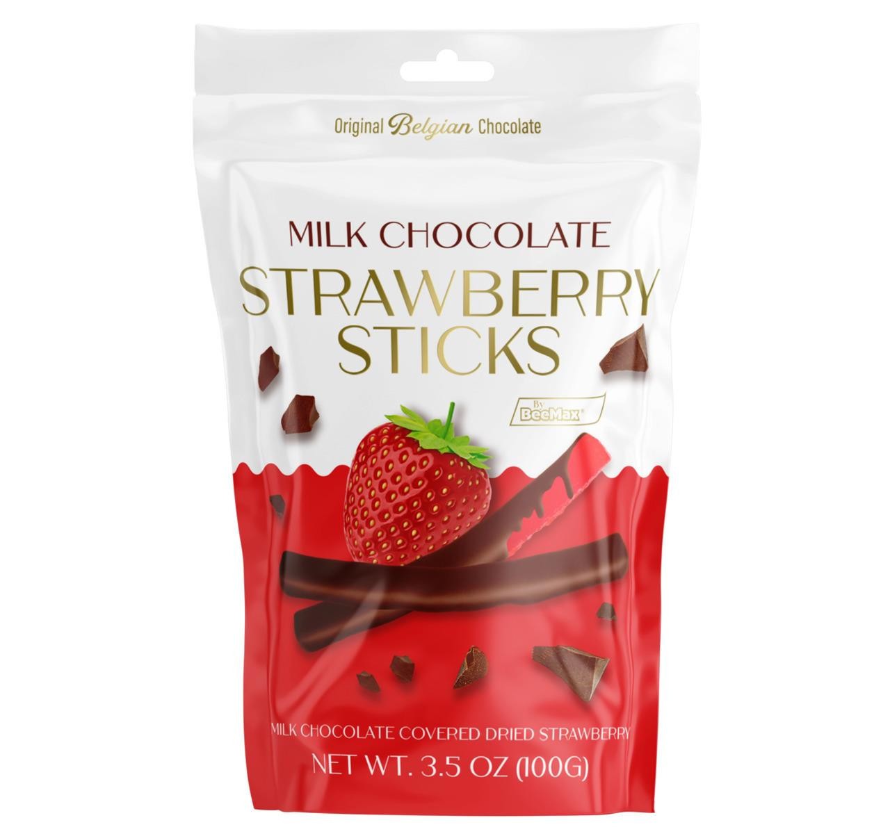 Milk Choc Strawberry 3.5 OZ