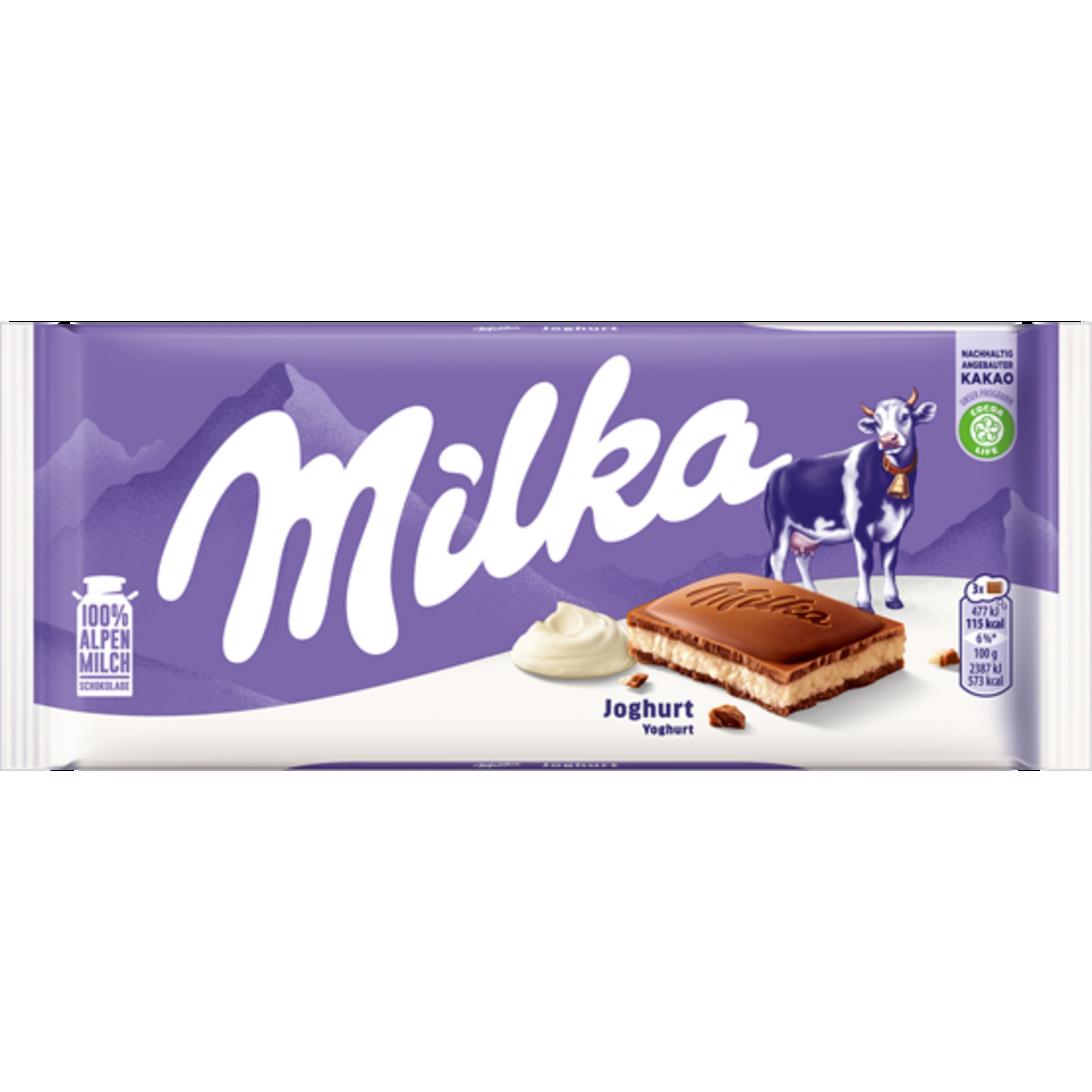 MILKA JOGURT CHOCOLATE 100 GM