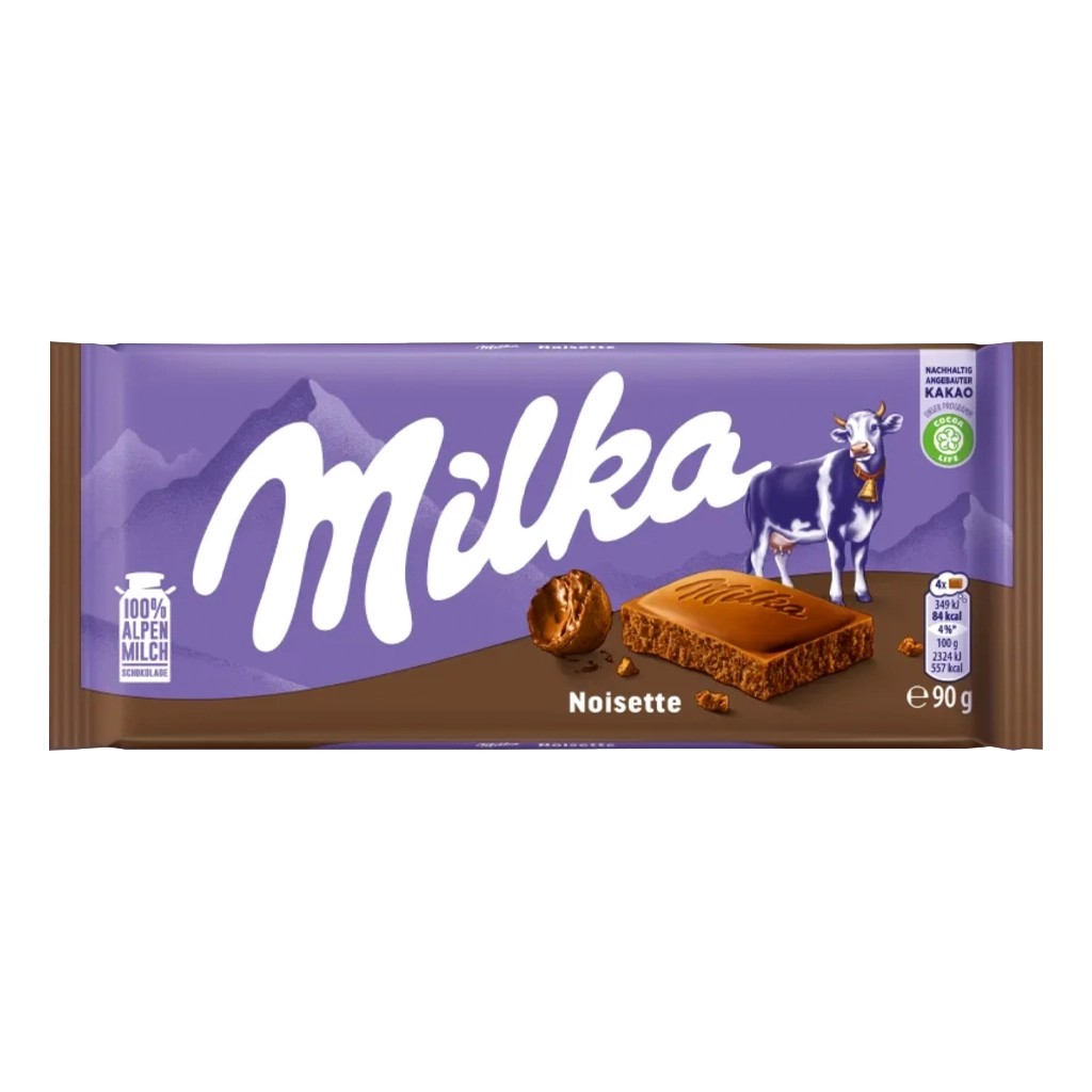 MILKA HAZELNUT MILK NOISTTE 100 GM