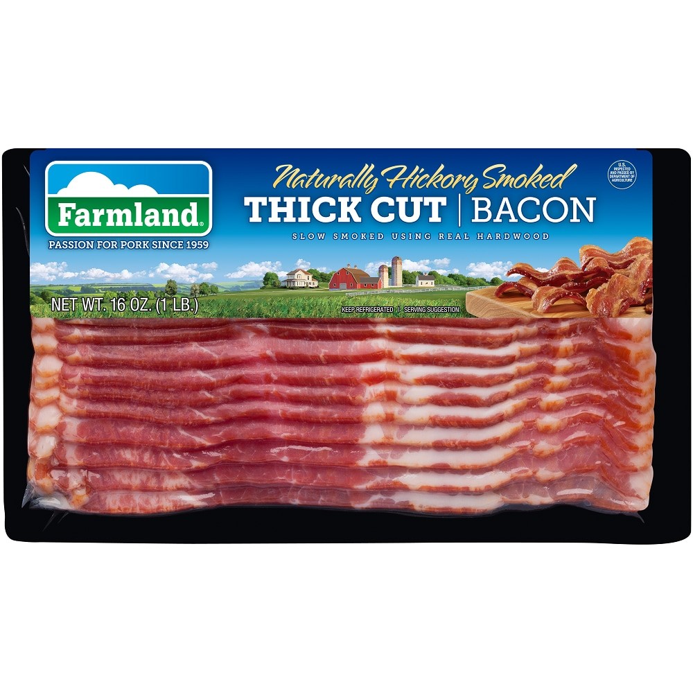 FARMLAND BACON THICK SLICED              16 OZ