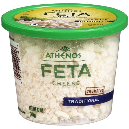 ATHENOS FETA CRUMBLES TRADITIONAL        12 OZ