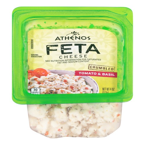 ATHENOS TOMATO BASIL FETA 0.25 Lbs