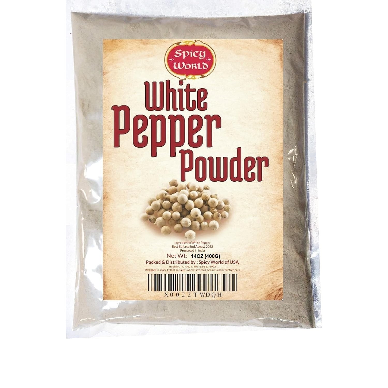 WHITE PEPPER POWDER ASLI 400 GM