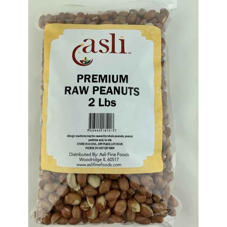 Asli Raw Peanuts 2 LBS