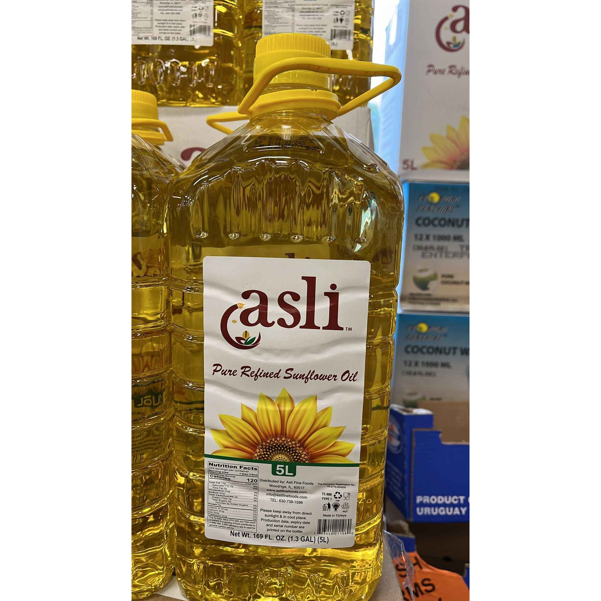 SUNFLOWER OIL ASLI 5 LTR