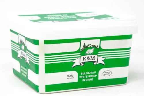K & M BULGRAIN SHEEP CHEESE 900 GM