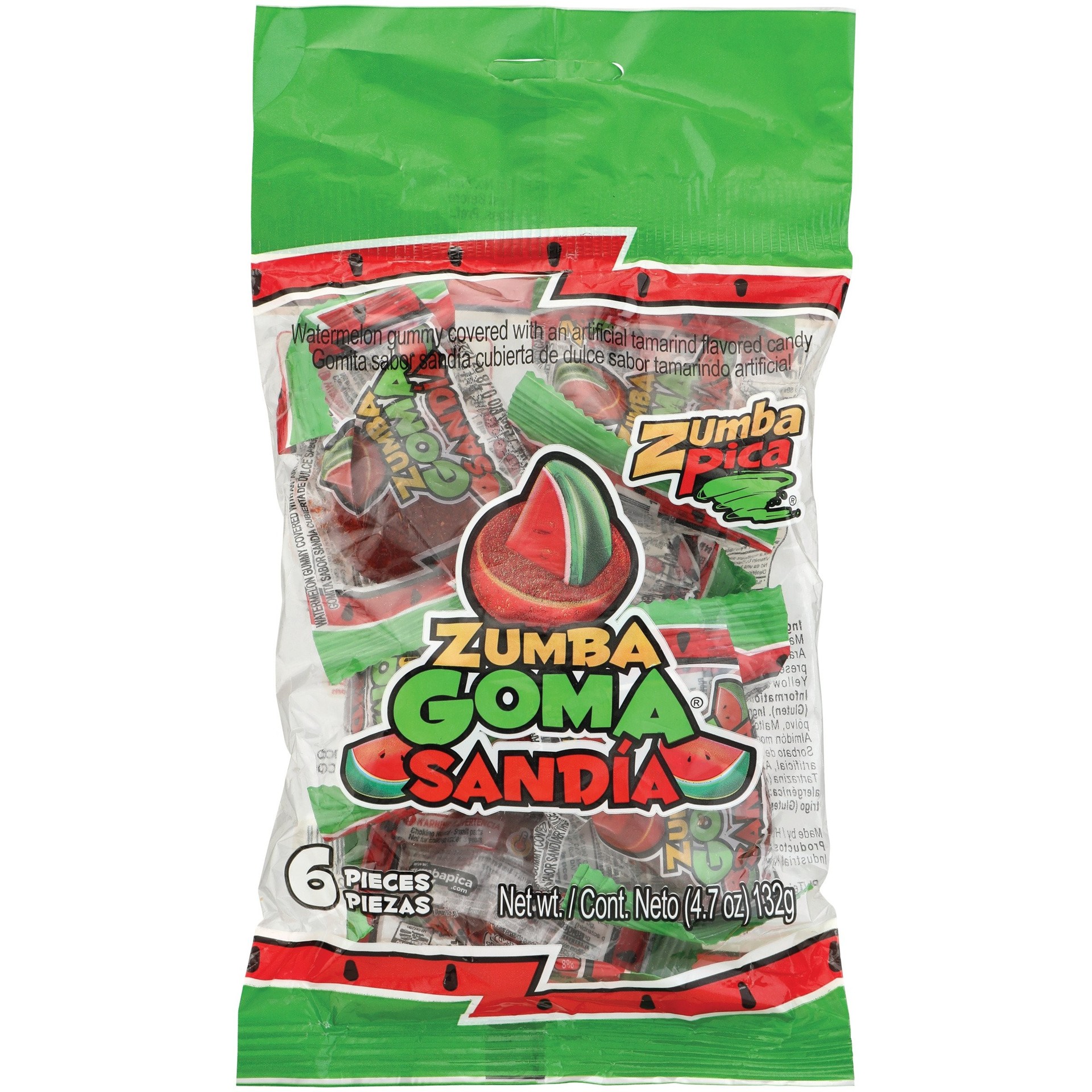 ZUMBA GOMA SANDIA 6PC