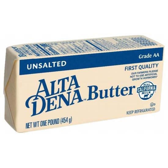 ALTA DENA UNSALTED BUTTER  454 GM