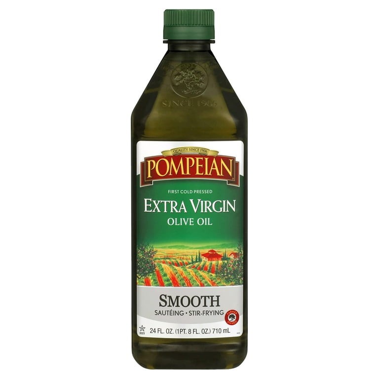 POMPEIAN SMOOTH EXTRA VIRGIN OLIVE OIL 24 FLOZ