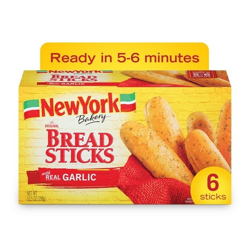 NEW YORK GARLIC BREADSTICKS 6 COUNT