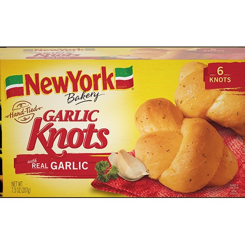NEW YORK GARLIC KNOTS 6 COUNT