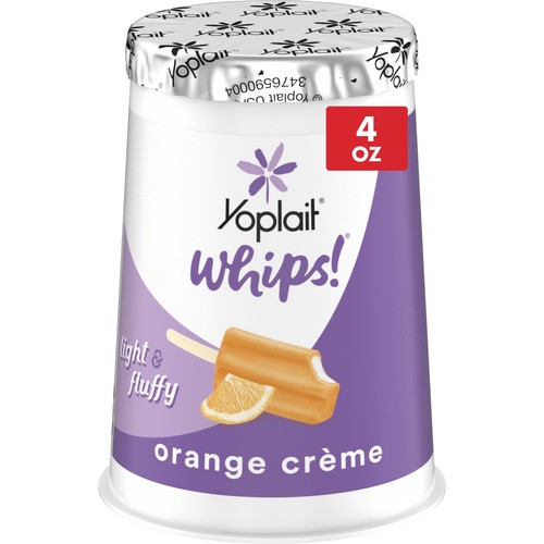 YOPLAIT WHIPS ORANGE CREME               4 OZ