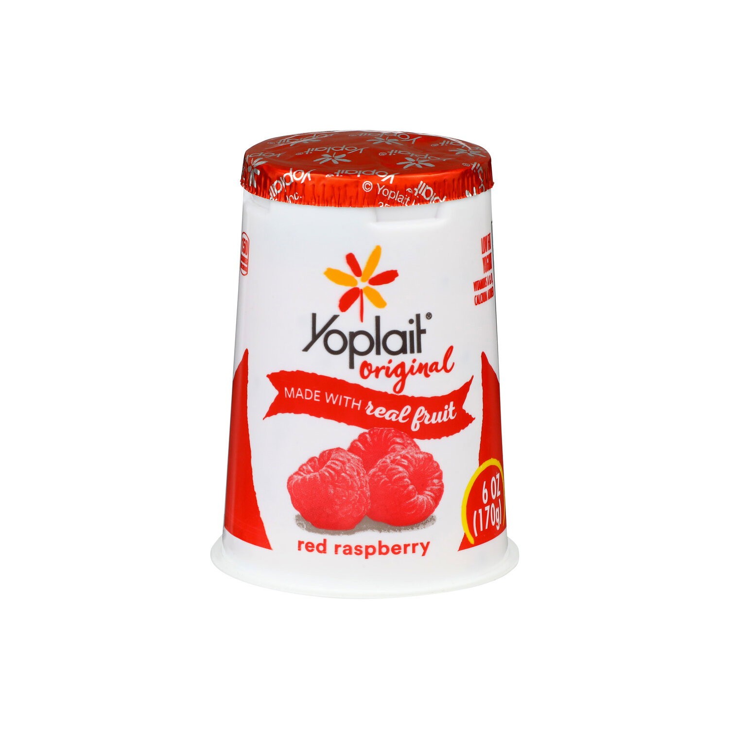 YOPLAIT ORIGINAL RASPBERRY YOGURT 6 OZ