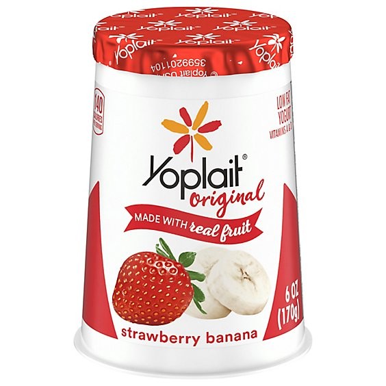 YOPLAIT STRAWBERRY BANANA 0.38 LBS