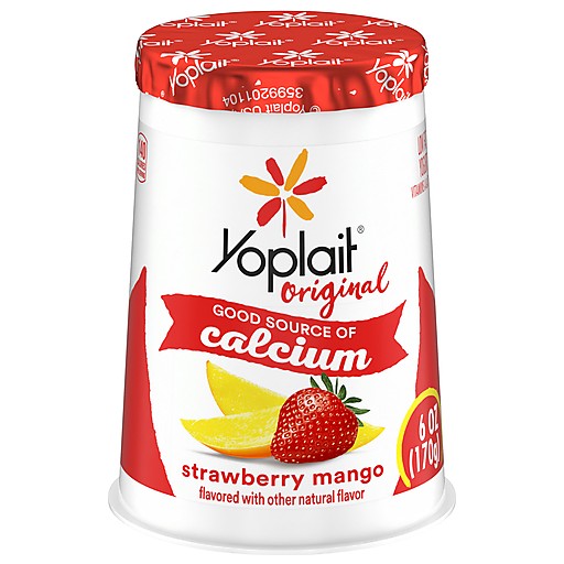 YOPLAIT ORIGINAL STRAWBERRY MANGO YG     1 OZ