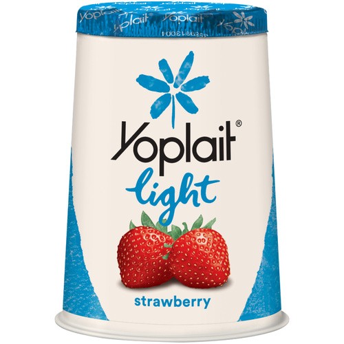 YOPLAIT LIGHT YOGURT STRAWBERRY 6 OZ
