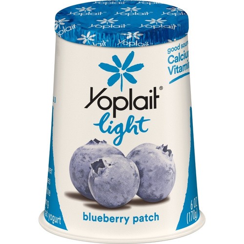YOPLAIT LIGHT BLUEBERRY YOGURT 6 OZ