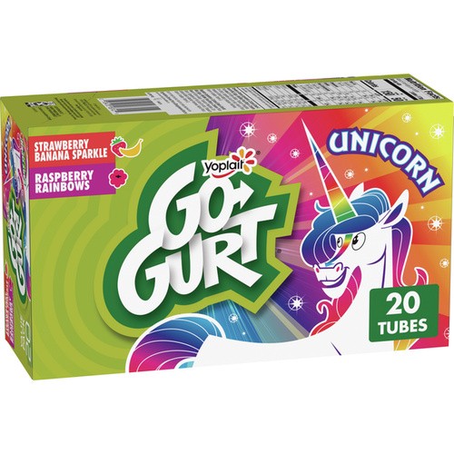 GOGURT UNICORN STRAWBNA/RASP RAINBOW     32 OZ