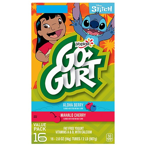 GOGURT ALOHA BERRY/MAHALO CHERRY         32 OZ