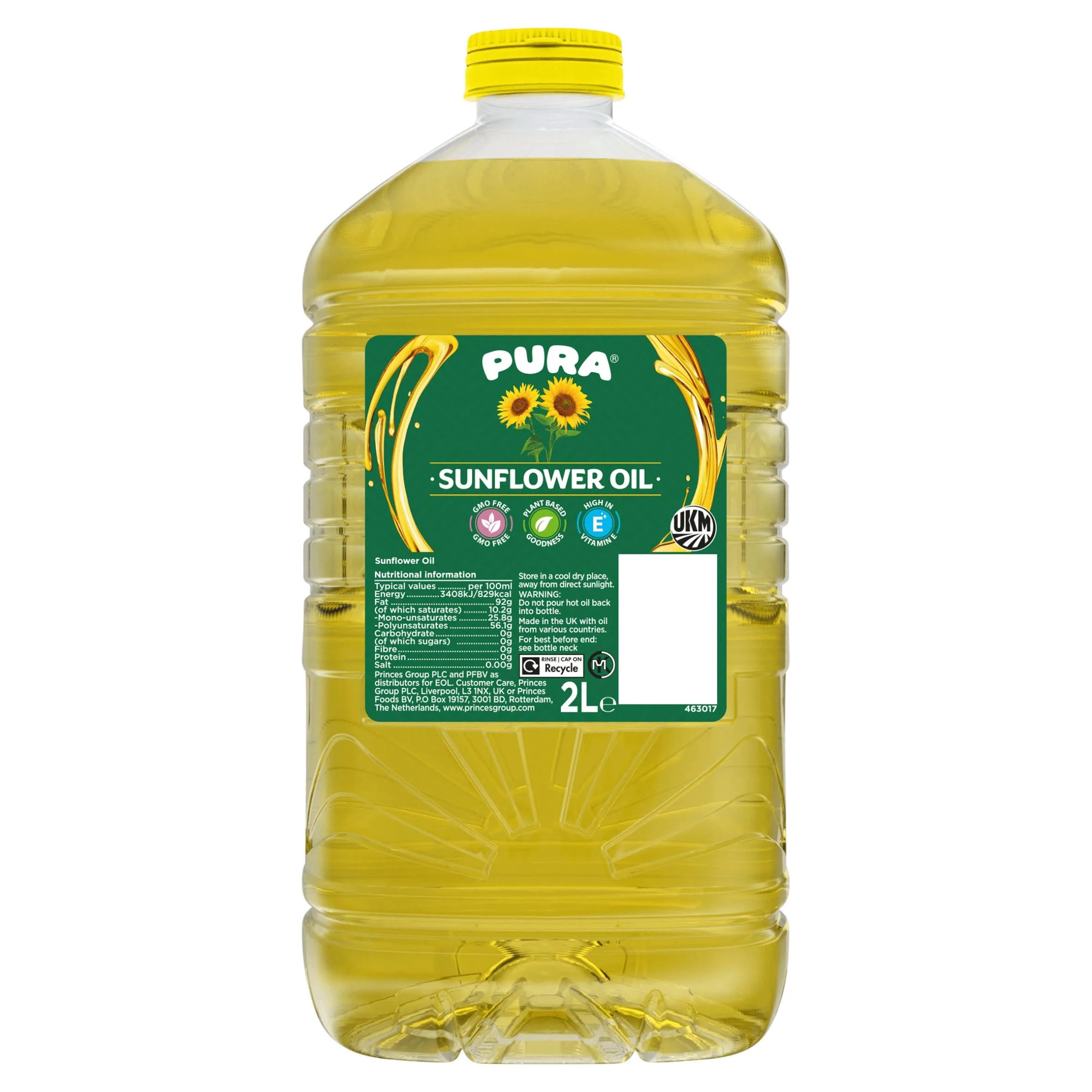 Pura Faith Sunflower Oil 2 LTR