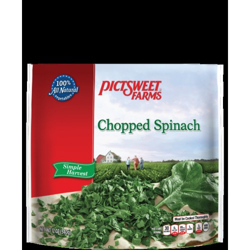PCTSWT CHOPPED SPINACH                   12 OZ