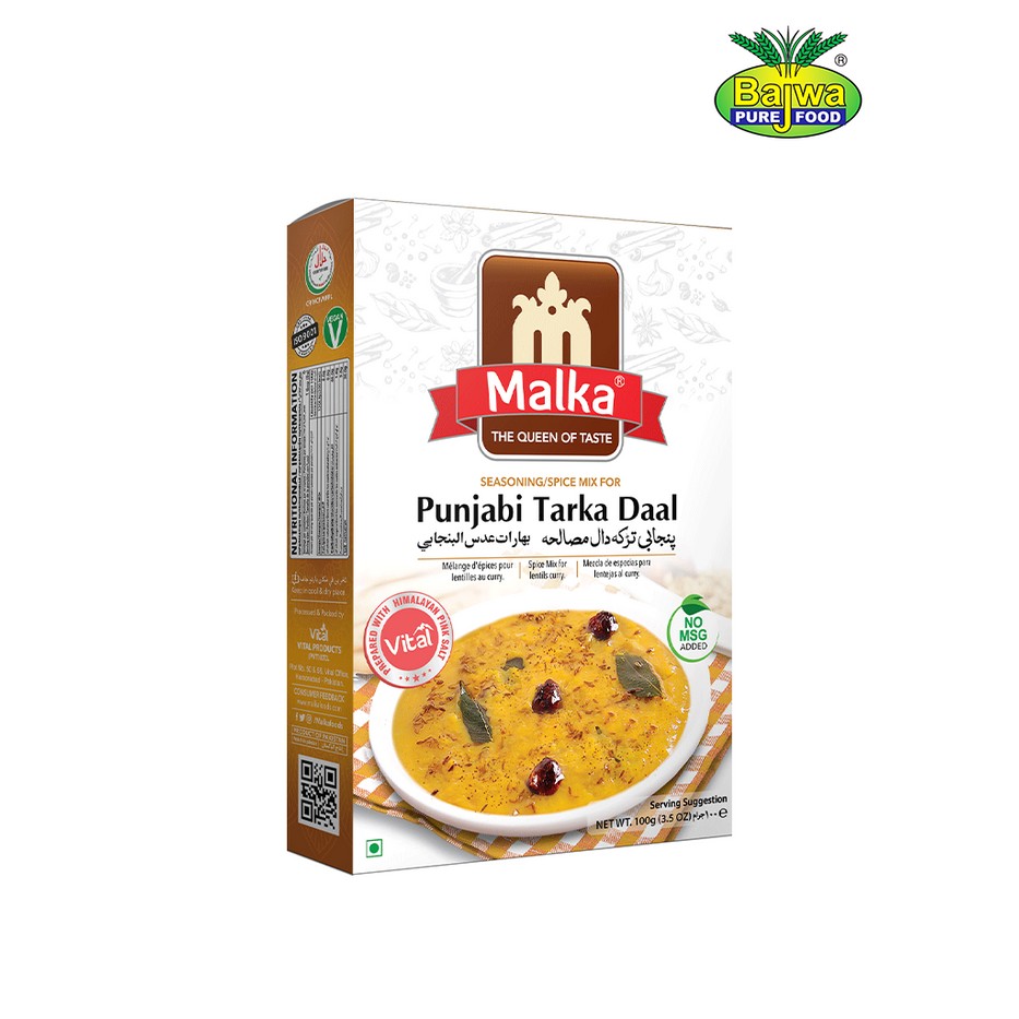 MALKA PUNJABI TARKA DAAL MASALA 100 GM