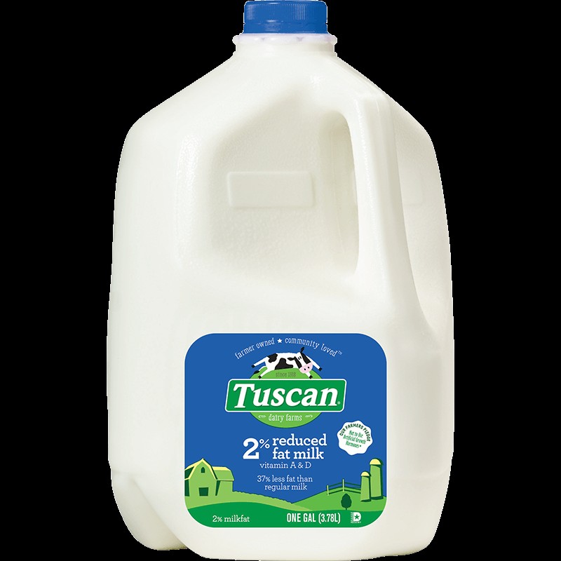Tuscan 2% Reduce Fat Milk 8.34 LBS