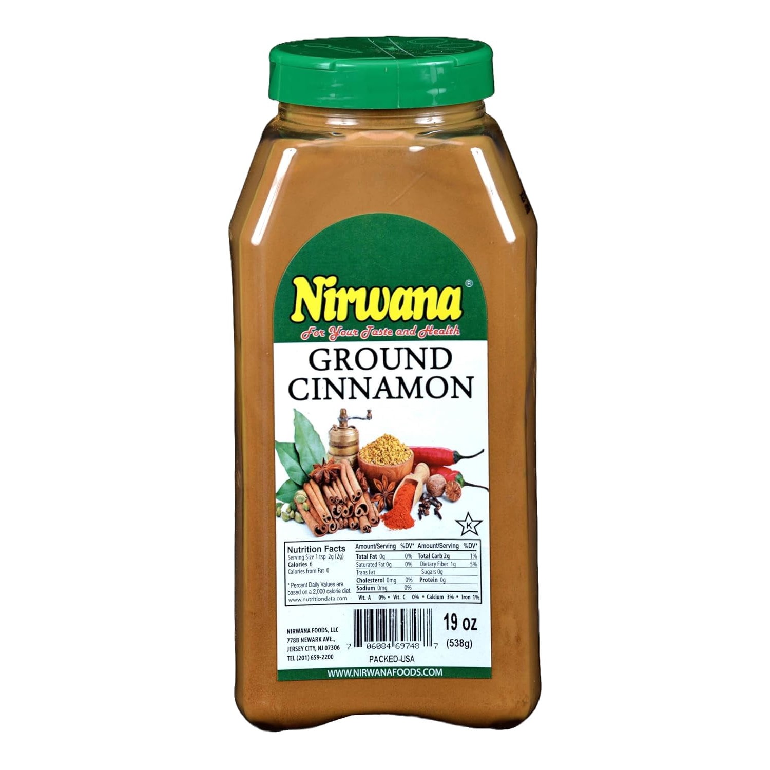NIRWANA GROUND CINNAMON 538 GM
