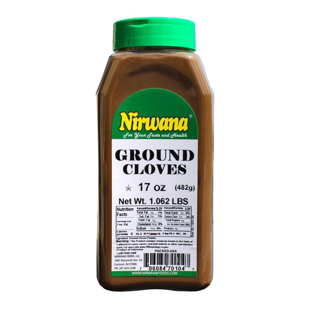 NIRWANA GROUND CLOVES 17 OZ
