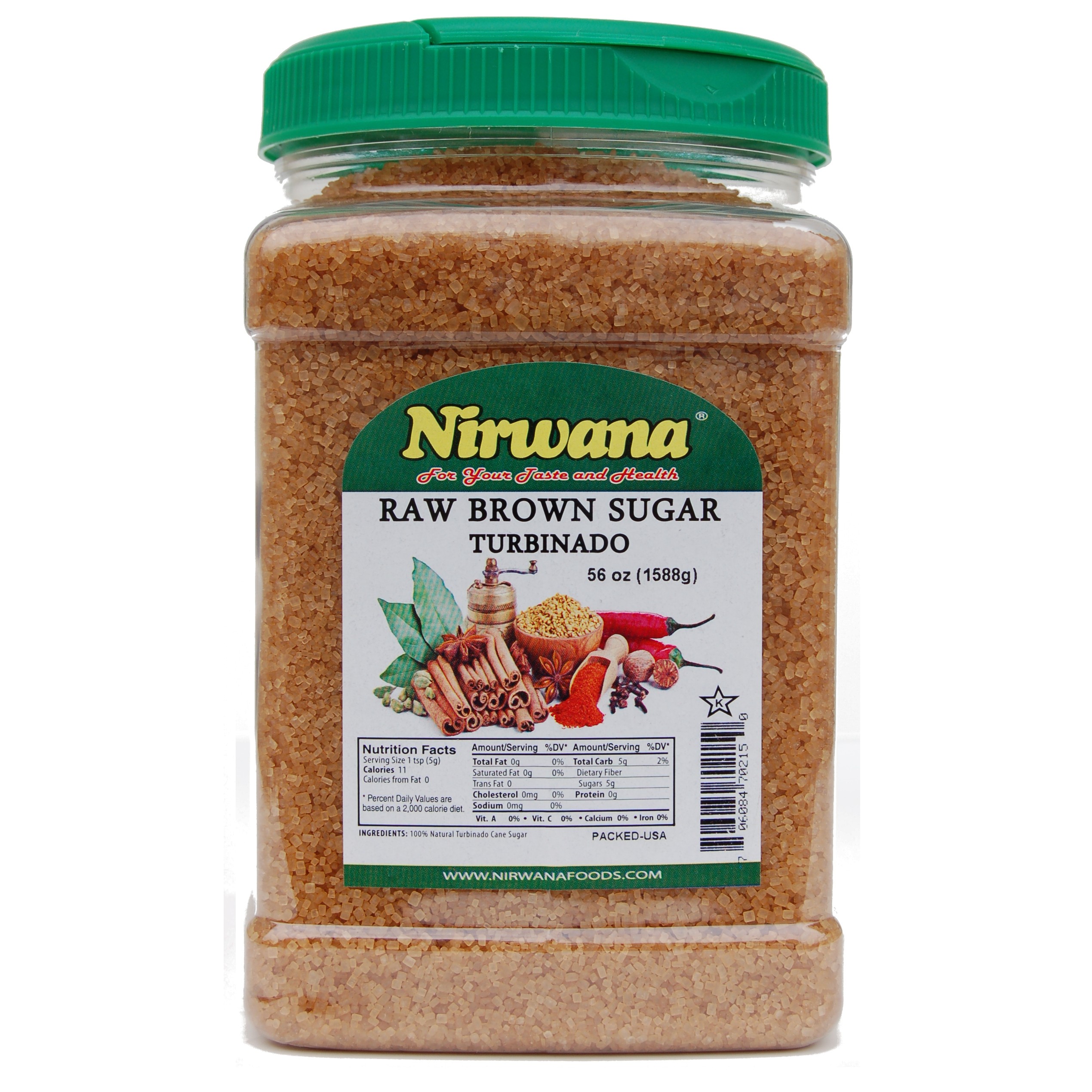 NIRWANA SUGAR BROWN 3.5 LBS