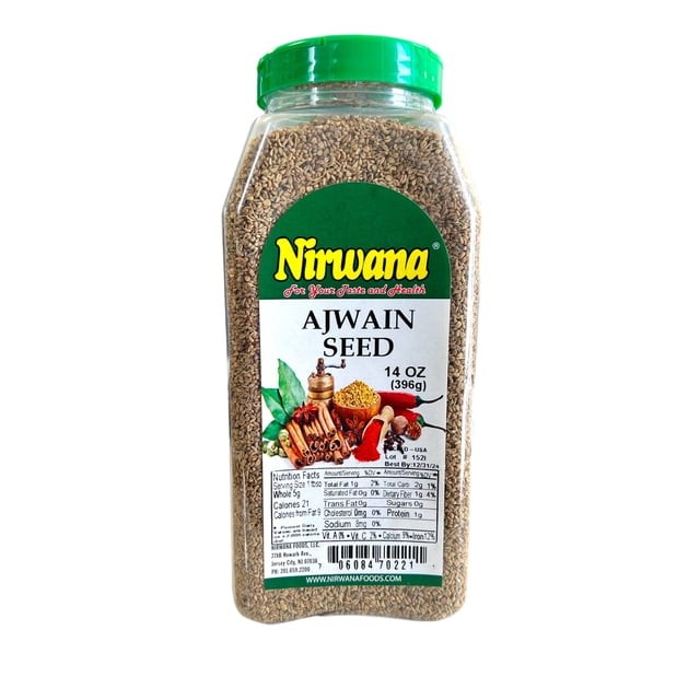 NIRWANA AJWAIN SEED 14 OZ