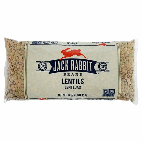 J.RABBIT LENTILS 16 OZ