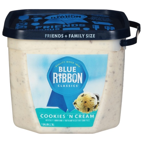 BLUE RIBBON CKY N CREAM                  128 OZ