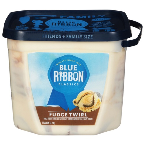 BLUE RIBBON FUDGE TWIRL                  128 OZ